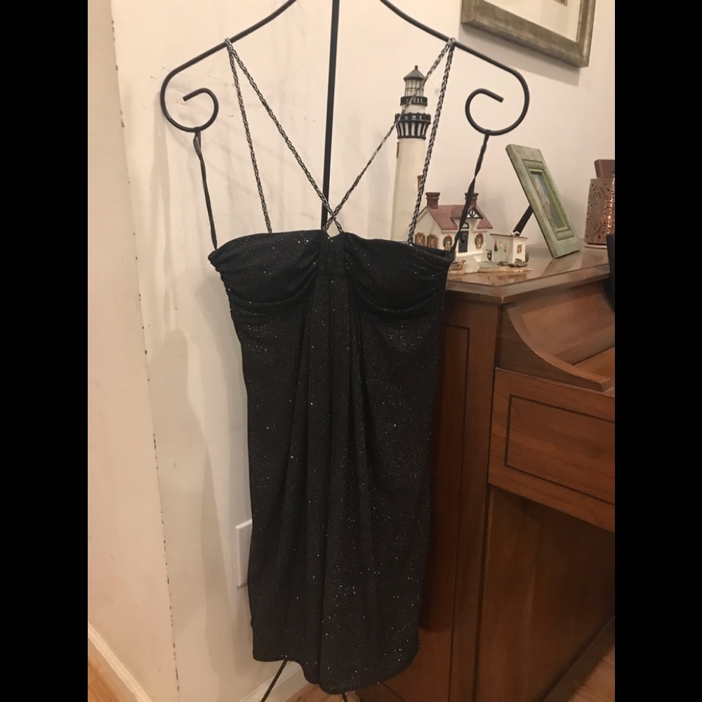 🌼3/$15🌼 City Triangle Black sparkle dress large